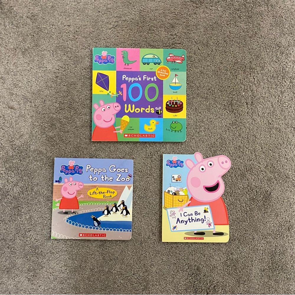 Peppa Pig Book Lot (3)